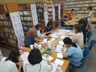 조원2동, 새마을문고‘엄마와 함께 신나는 포크아트 만들기’